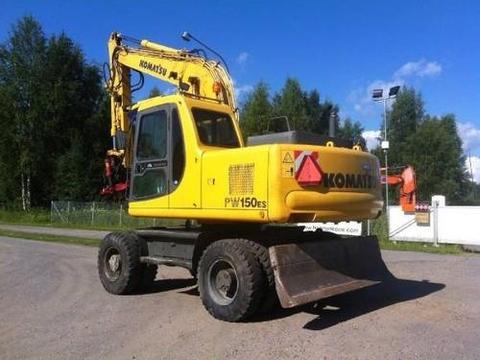 Operation & Maintenance Manual - Komatsu PW150ES-6K Hydraulic Excavator SN K35001 and up