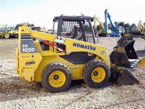 Operation & Maintenance Manual - Komatsu SK1020-5 Turbo Skid-Steer Loader SN 37CTF00432 and up