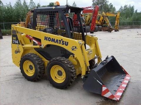 Operation & Maintenance Manual - Komatsu SK714-5 Skid-Steer Loader SN 37AF00004 and up