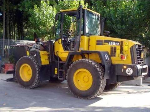 Operation & Maintenance Manual - Komatsu WA150PZ-5 Wheel Loader SN H50051 and up