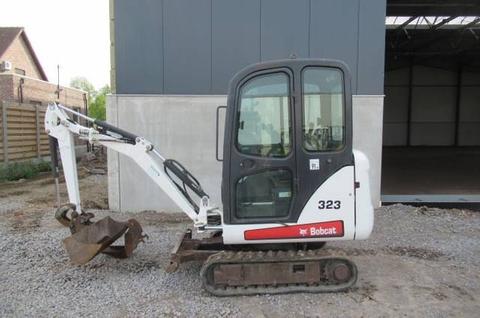 Operation and Maintenance Manual - Bobcat 323 Mini Excavator 562411001 & Above