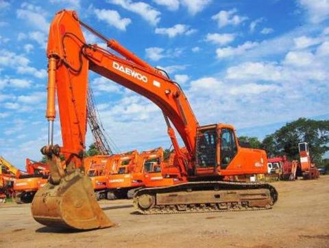 Operation and Maintenance Manual - Daewoo Doosan Solar 400LC-V Excavator Download