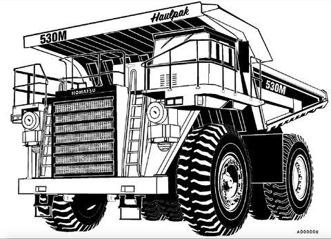 Operation and Maintenance Manual - Komatsu 530M(USA) Rigid Dump Truck SN A30002-A30038