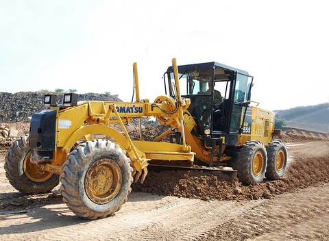 Operation and Maintenance Manual - Komatsu GD555-3(JPN)-A Motor Grader SN 10001-11000