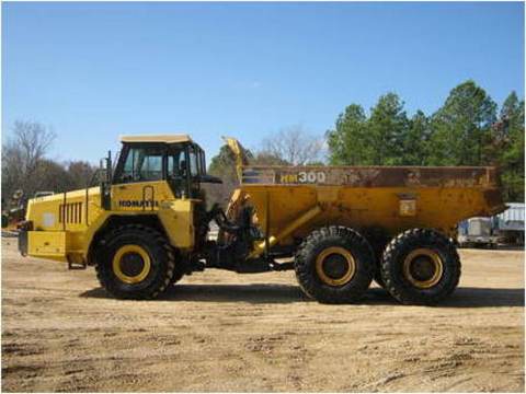 Operation and Maintenance Manual - Komatsu HM300-1(USA)-L Articulated Dump Truck SN A10001-UP