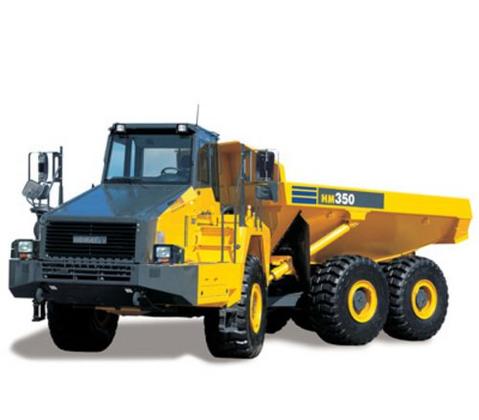 Operation and Maintenance Manual - Komatsu HM350-2(JPN) Articulated Dump Truck SN 2001-UP