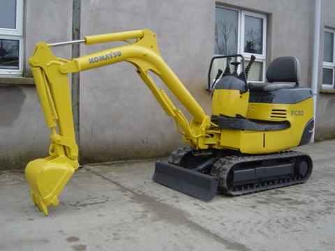 Operation and Maintenance Manual - Komatsu PC03-2(JPN) Crawler Excavator SN 21587-UP