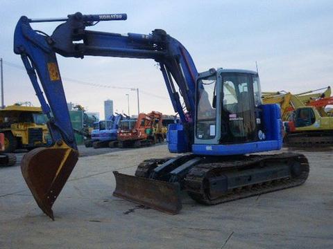 Operation and Maintenance Manual - Komatsu PC128UU-2(JPN) CRAWLER EXCAVATOR SN 5001-5837