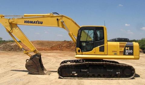 Operation and Maintenance Manual - Komatsu PC200LC-8(JPN)-WORK EQUIPMENT GREASE 500H CRAWLER EXCAVATOR SN 300001-UP