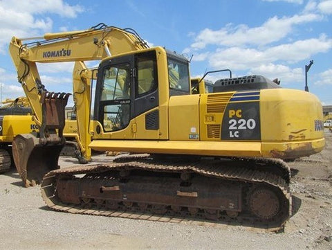 Operation and Maintenance Manual - Komatsu PC220-7(JPN)-MULTI-MONITOR CRAWLER EXCAVATOR SN 65001-UP