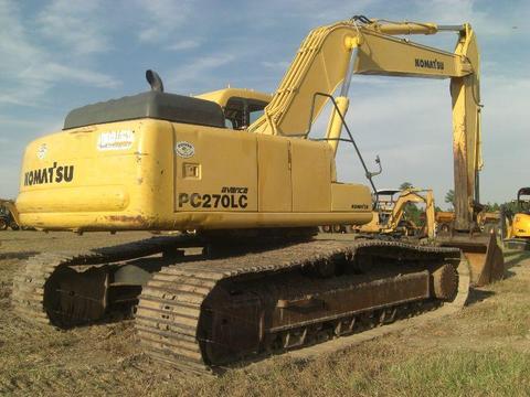 Operation and Maintenance Manual - Komatsu PC270LC-6(USA)-LE CRAWLER EXCAVATOR SN A83001-UP