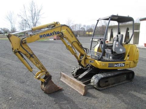 Operation and Maintenance Manual - Komatsu PC27R-8(JPN) Crawler Excavator SN 10001-UP