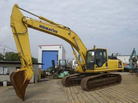 Operation and Maintenance Manual - Komatsu PC350-8(JPN)-WORK EQUIPMENT GREASE 500H CRAWLER EXCAVATOR SN 60001-61206