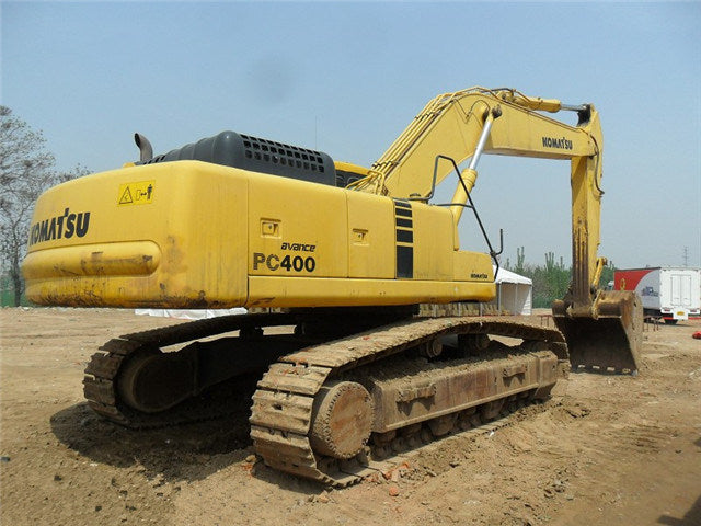 Operation and Maintenance Manual - Komatsu PC400-7(JPN)-TIER3, WORK EQUIPMENT GREASE 500H CRAWLER EXCAVATOR SN 60001-UP