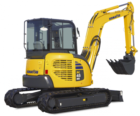 Operation and Maintenance Manual - Komatsu PC45MR-3(JPN) Crawler Excavator SN 5001-6000