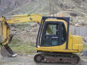 Operation and Maintenance Manual - Komatsu PC60-7(JPN)-W FRONT BLADE Crawler Excavator SN 45001-48877