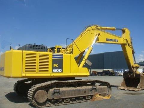 Operation and Maintenance Manual - Komatsu PC600-7(JPN) CRAWLER EXCAVATOR SN 20105-UP