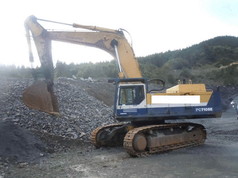 Operation and Maintenance Manual - Komatsu PC710SE-5(JPN) CRAWLER EXCAVATOR SN 10119-UP