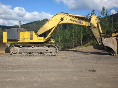 Operation and Maintenance Manual - Komatsu PC750SE-6(JPN) CRAWLER EXCAVATOR SN 10001-10238