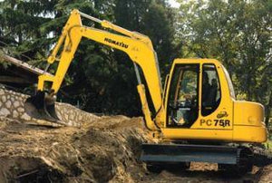 Operation and Maintenance Manual - Komatsu PC75R-2(ITA) Crawler Excavator SN 22E5200001-22E5200762