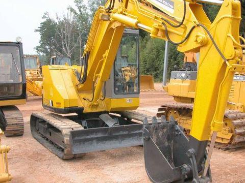 Operation and Maintenance Manual - Komatsu PC75UU-1(JPN) Crawler Excavator SN 2908-UP