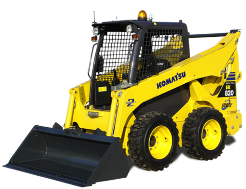 Operation and Maintenance Manual - Komatsu SK820-5(ITA)-TURBO Skid Steer Loader SN 37BTF50101-UP