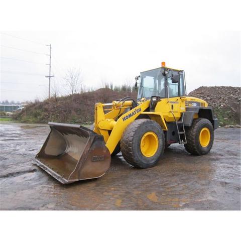 Operation and Maintenance Manual - Komatsu WA250L-5(JPN) Wheel Loader SN 70025-UP