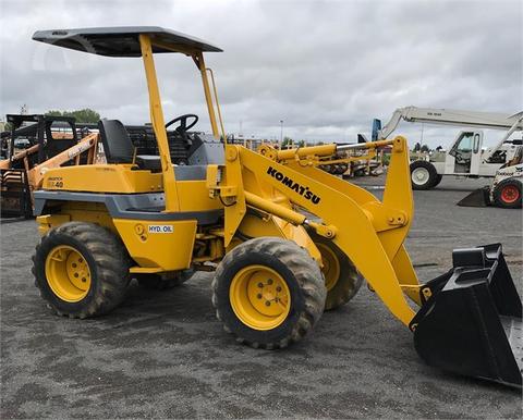 Operation and Maintenance Manual - Komatsu WA40-1(JPN) Wheel Loader SN 1001-UP