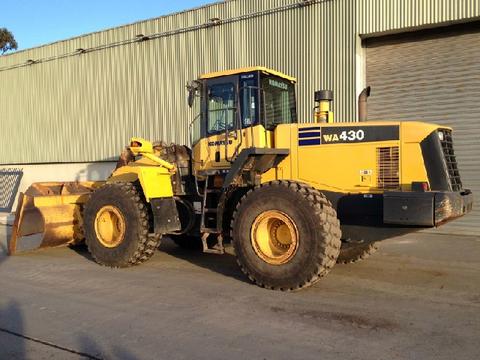 Operation and Maintenance Manual - Komatsu WA430-5(JPN) Wheel Loader SN 60001-UP