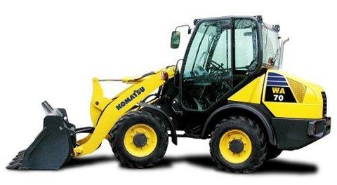 Operation and Maintenance Manual - Komatsu WA70-6(DEU) Wheel Loader SN H60051-UP