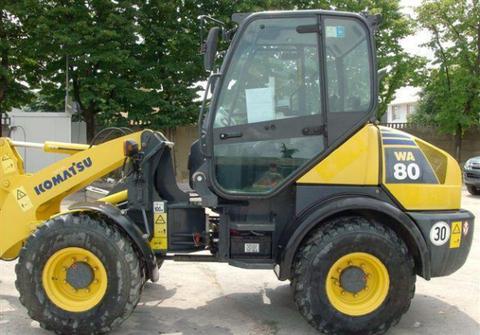 Operation and Maintenance Manual - Komatsu WA80-5(DEU) Wheel Loader SN H50051-UP