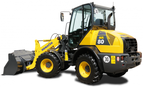 Operation and Maintenance Manual - Komatsu WA80-6(DEU) Wheel Loader SN H60051-UP