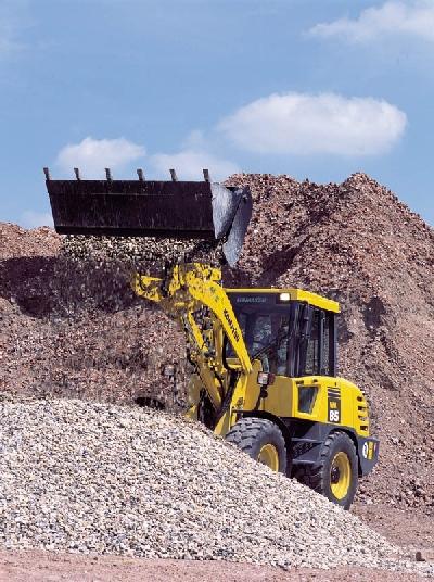 Operation and Maintenance Manual - Komatsu WA85-3(DEU) Wheel Loader SN HA960051-HA960129