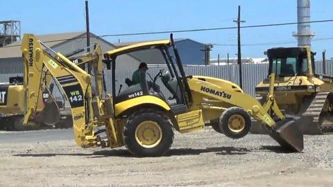 Operation and Maintenance Manual - Komatsu WB142-5(USA) Backhoe Loader SN A13001-UP