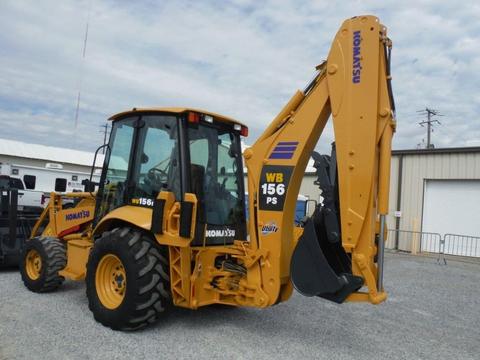 Operation and Maintenance Manual - Komatsu WB156-5(USA) Backhoe Loader SN A63001-UP