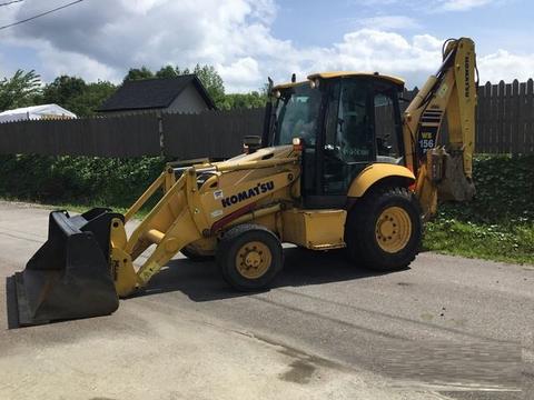 Operation and Maintenance Manual - Komatsu WB156PS-5(USA) Backhoe Loader SN A73001-UP