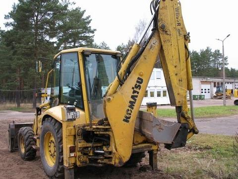 Operation and Maintenance Manual - Komatsu WB97R-2(ITA) Backhoe Loader SN 97F20887-97F21408