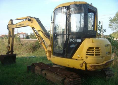 Operation and Maintenance Manual - Komatsu PC45R-8(JPN) Crawler Excavator SN 5001-UP