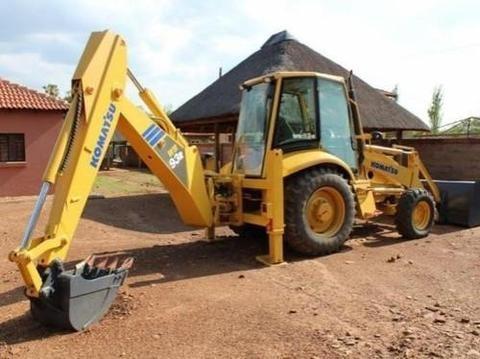 Operation and Maintenance Service Manual - Komatsu WB91R-2 WB93R-2 Backhoe Loader 