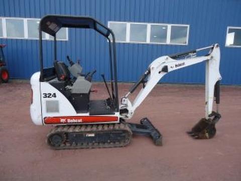 Operator & Maintenance Manual - Bobcat 324 Compact Excavator Download 