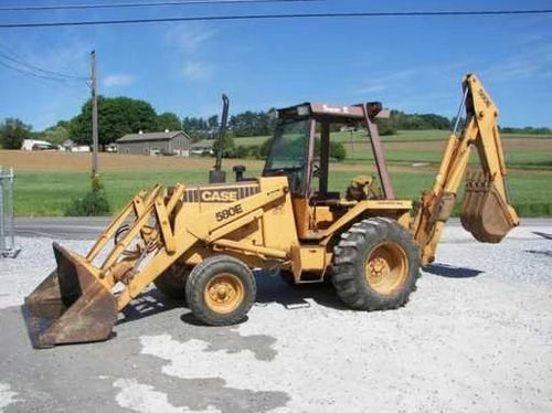 Case 580 Super E Tractor Loader Backhoe Owners Operator's Manual