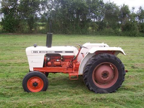 Operator's Manual - Case IH David Brown 885 885N Diesel Tractor