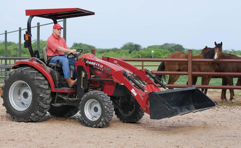 Operator's Manual - Case IH L350 Loader For D35, DX35, D40, Dx40, D45, DX45 Tractor 