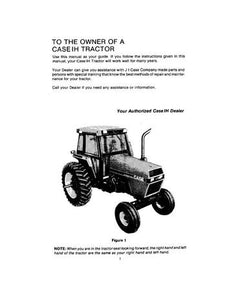 Operator’s Manual-Case IH Tractor 2294 9-9422