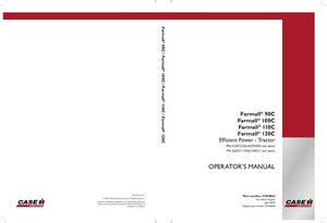 Operator’s Manual-Case IH Tractor Farmall 90C 100C 110C 120C Efficient Power 51594063