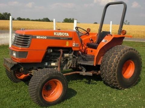 Operator's Manual - Kubota M4700 M5400 Tractor Download