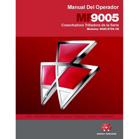Operator's Manual - Massey Ferguson 9695 CE, 9795 CE Combine Harvester Download