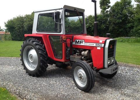 Operator's Manual - Massey Ferguson MF 550 Tractor Download