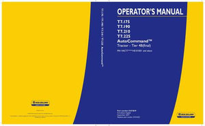 Operator's Manual - New Holland T7.175 T7.190 T7.210 T7.225 AutoCommand Tractor Tier 4b (final) 51673819