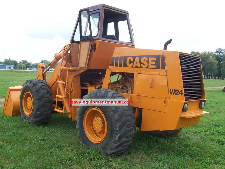 Operators Manual - Case IH W24 Articulated Loader 